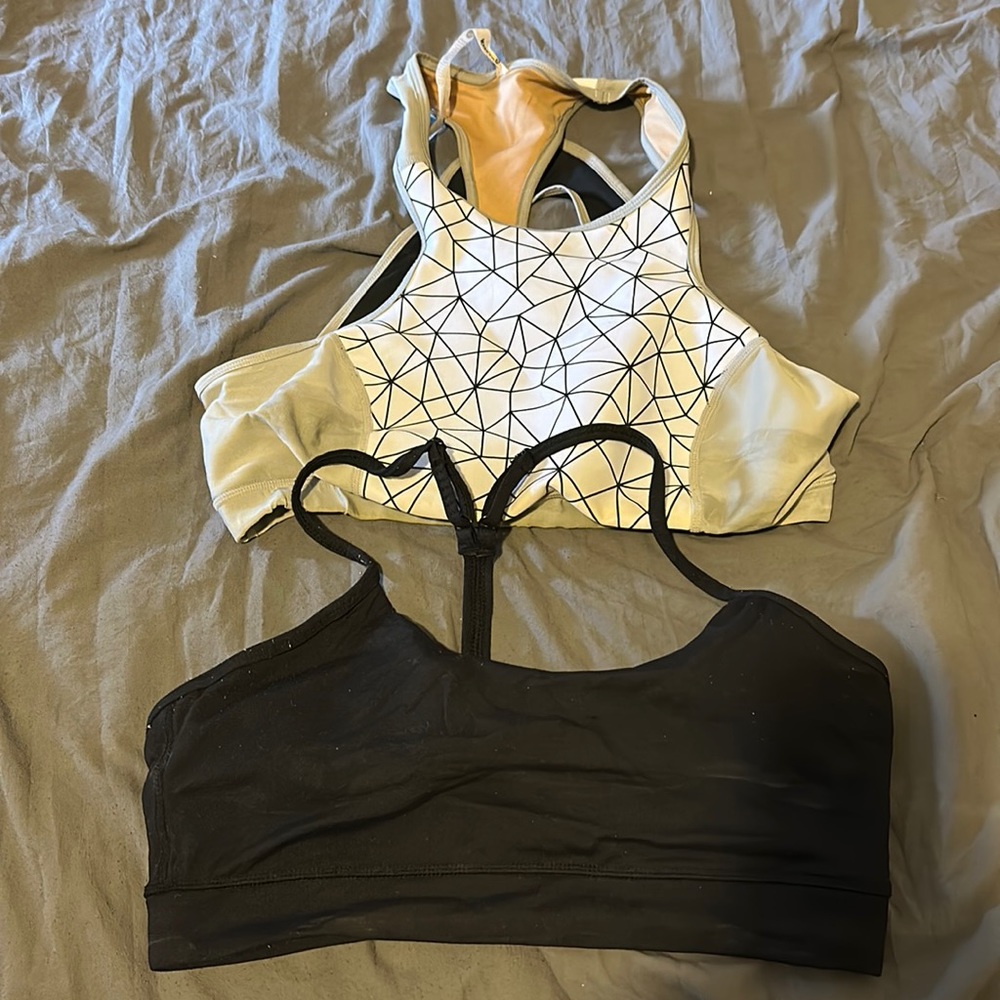 Black bra only